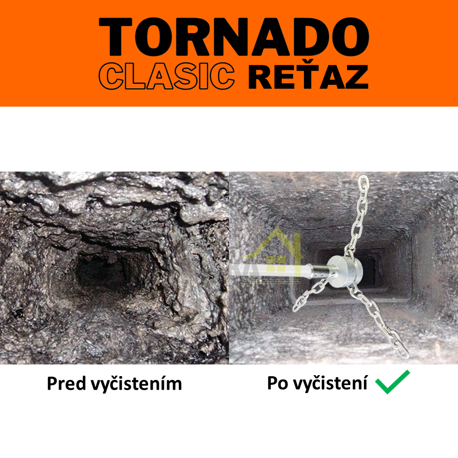 rotačná kefa TORNADO CLASIC Reťaz